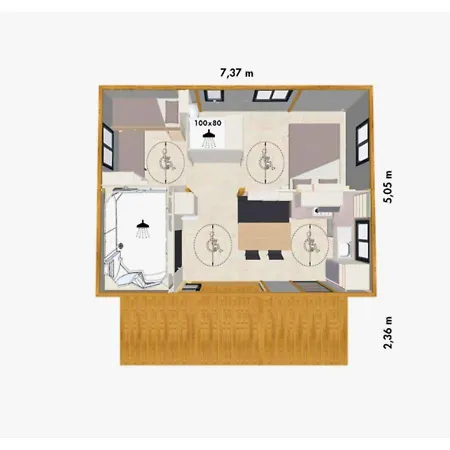 Tiny D'monts 公寓式酒店 *